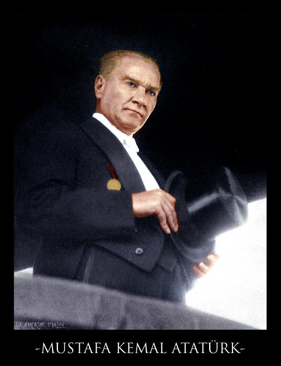 Mustafa Kemal Ataturk by deathrimental